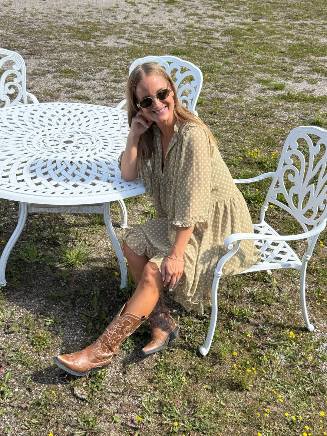 Molly&My x Julie Elsebeth - Linea Dress Dress - Pretty Dots Kjoler 