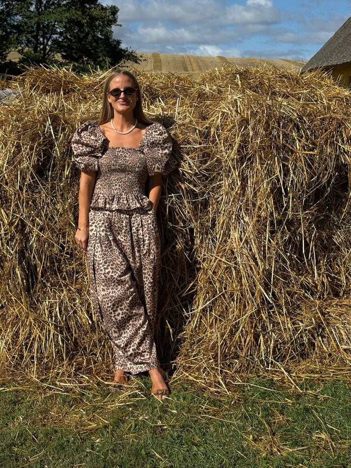 Molly&My x Julie Elsebeth - Rido Pant Pants - Leopard Bukser 