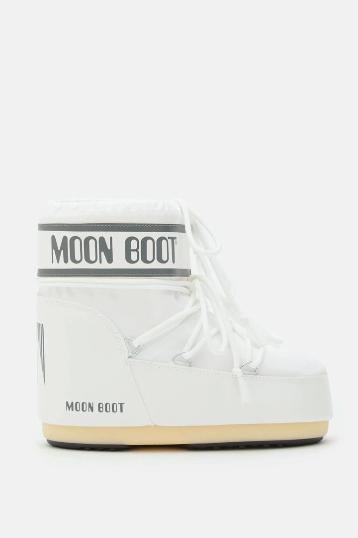 Moon Boot - Mb Icon Low Nylon80d1409340 - A009white Mono Støvler 