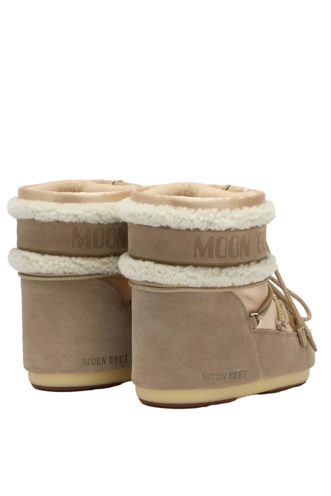 Moon Boot - Mb Icon Low Pearly Plus80d1409910 - Jl01pale Peach/Sand Støvler 