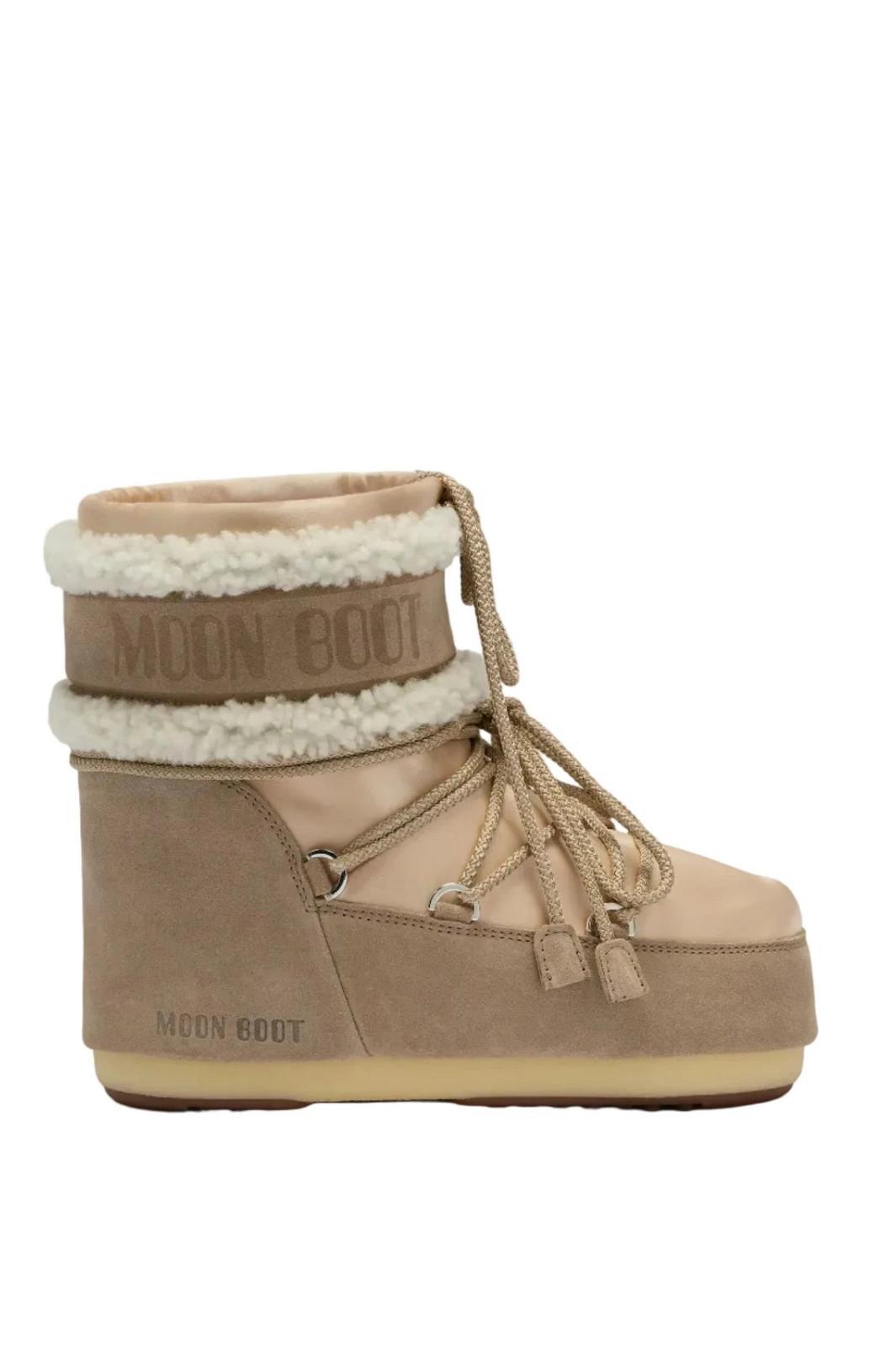 Moon Boot - Mb Icon Low Pearly Plus80d1409910 - Jl01pale Peach/Sand Støvler 