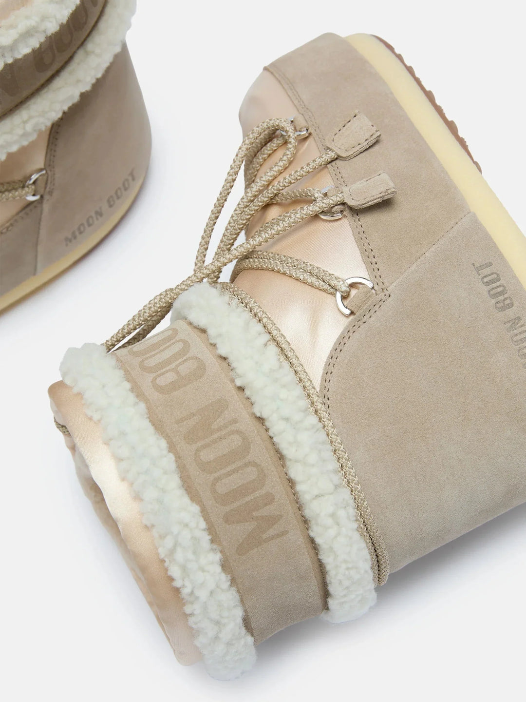 Moon Boot - Mb Icon Low Pearly Plus80d1409910 - Jl01pale Peach/Sand Støvler 