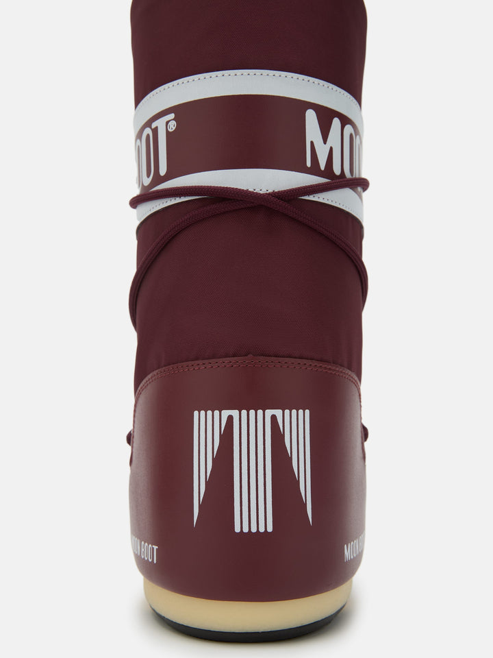Moon Boot - Mb Icon Nylon Jr 80D1400440 - D013 Burgundy Støvler 