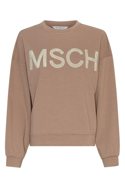 Moss Copenhagen - Mschmela Briena Msch Sweatshirt 19738 - Mountain T Oatm Sweatshirts 