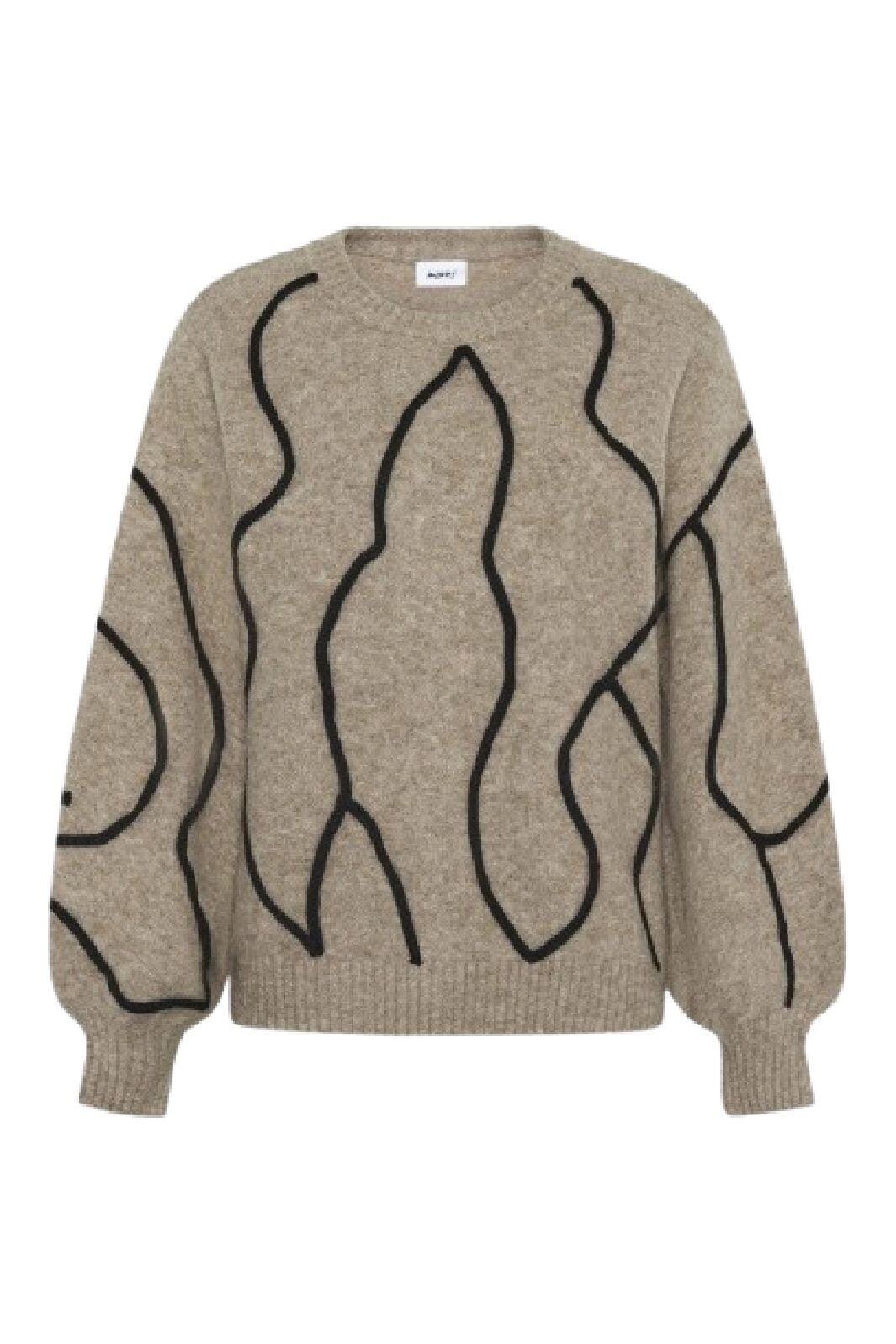 Moves by Minimum - Kaiya Jumper 4457 244004457 - 0909 - Fossil Strikbluser 