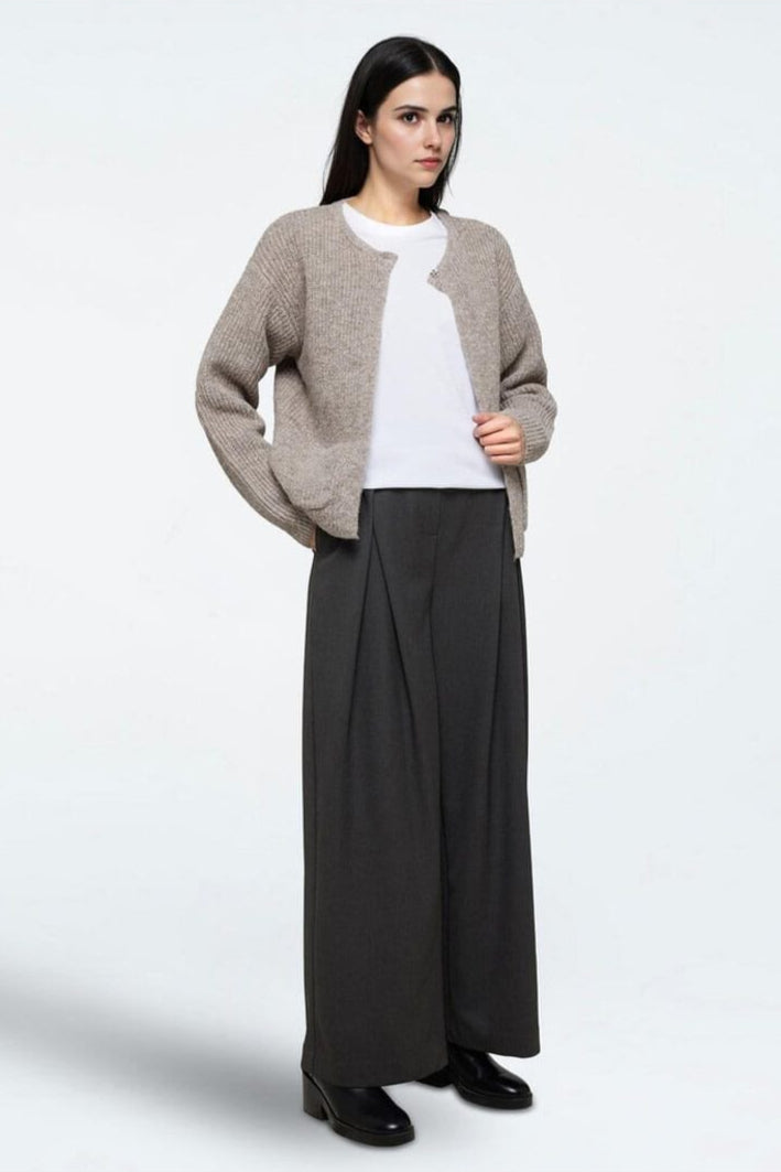 Moves by Minimum - Lauro Pant 4430 243574430 - 980M - Dark Grey Melange