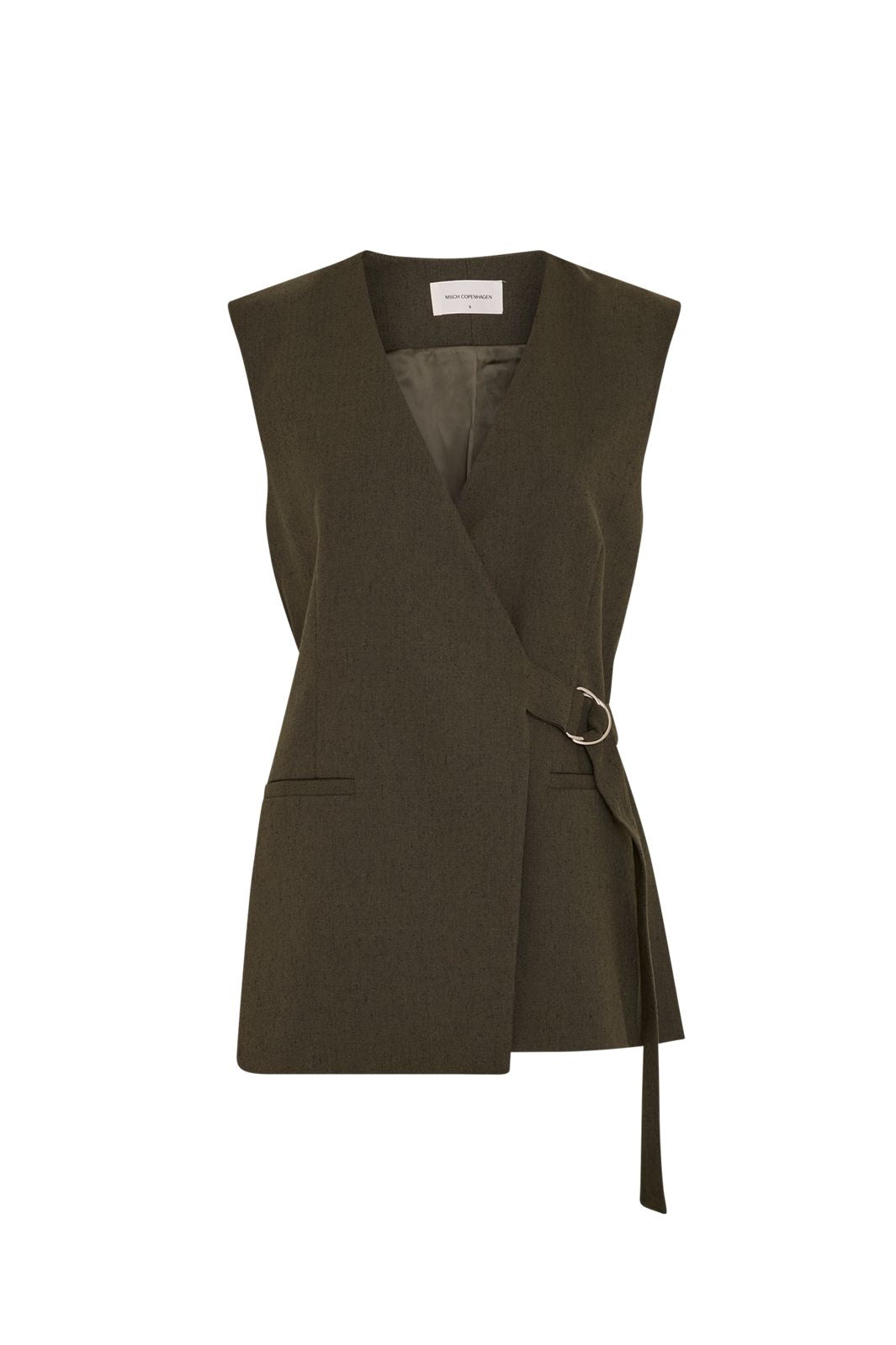 MSCH Copenhagen - Mschcabrie Waistcoat 20070 - Forest N Mel