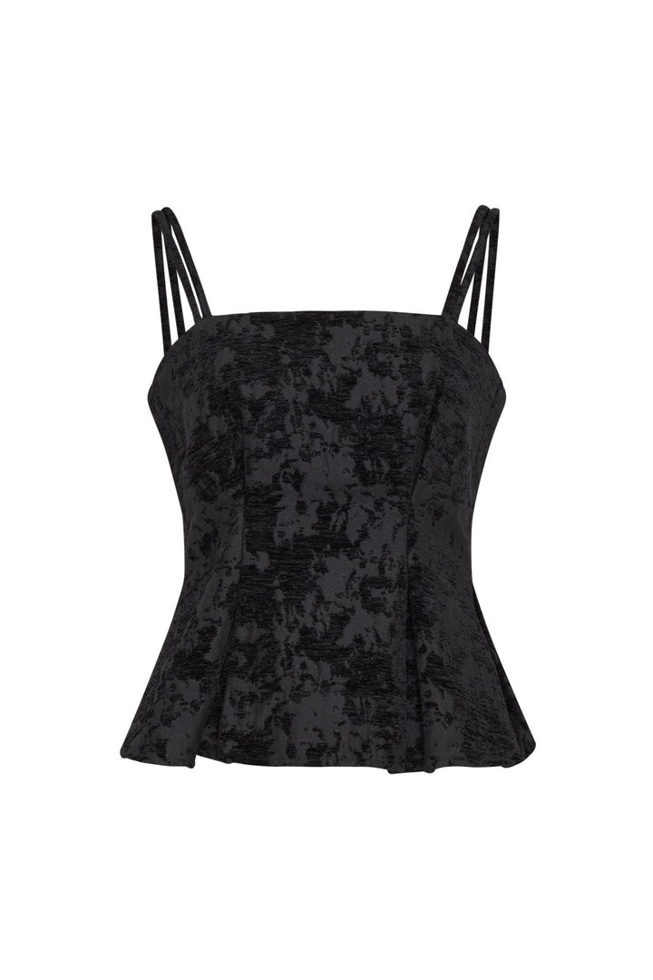MSCH Copenhagen - Mschclaudia Strap Top 20280 - Black