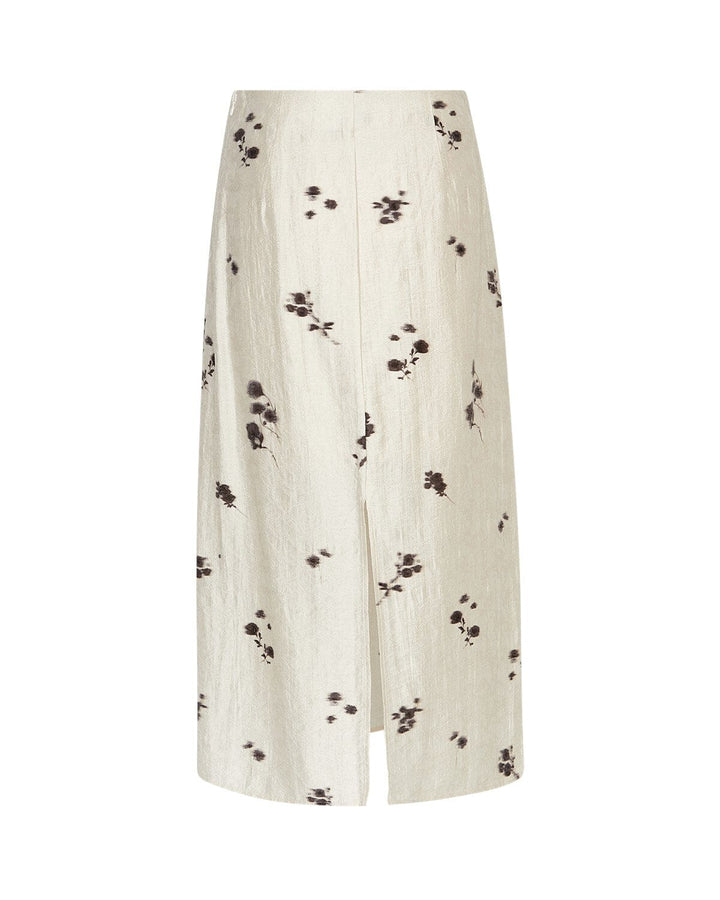 MSCH Copenhagen - Mschrianne Skirt 19632 - Oatmeal Flower Nederdele 