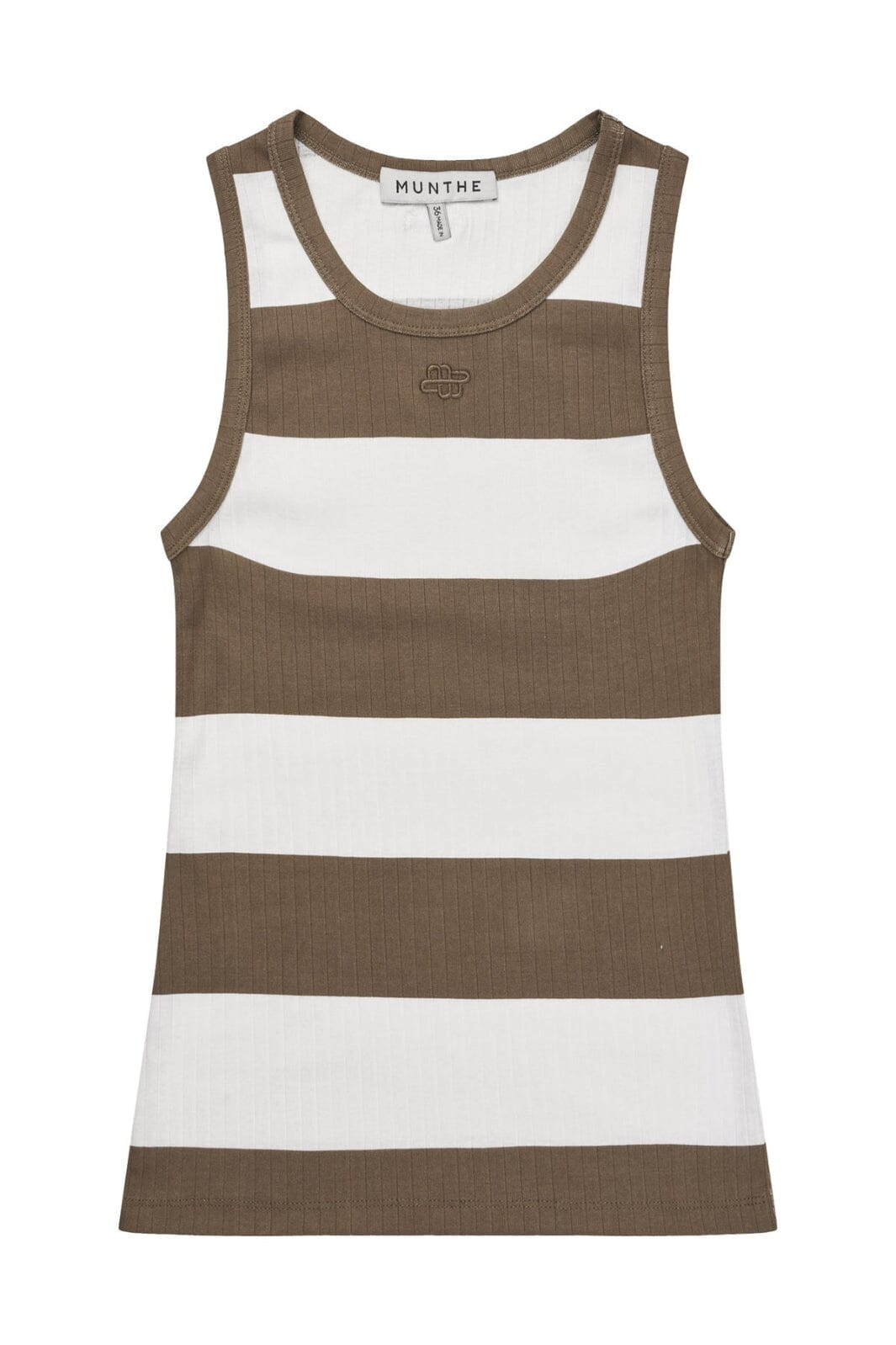 Munthe - Tezza 261111026163 - 363 - Stripe Mocca Toppe 