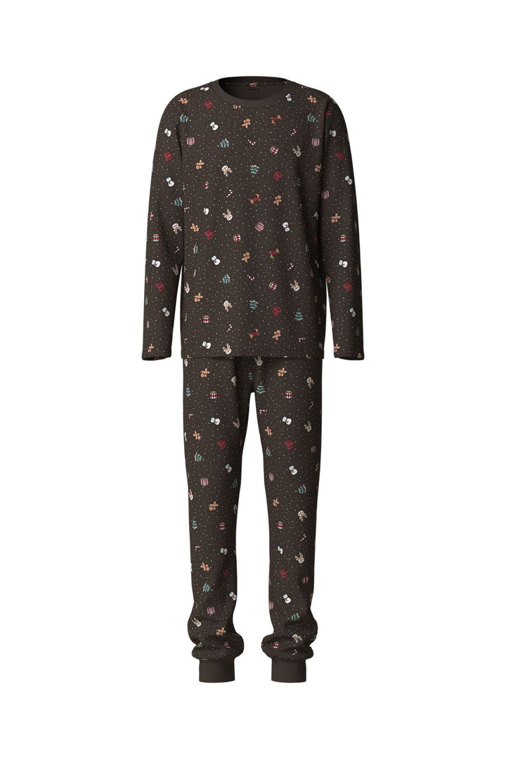 Name It - Nanvismas Ls Nightset - 5135198 Delicioso Christmas