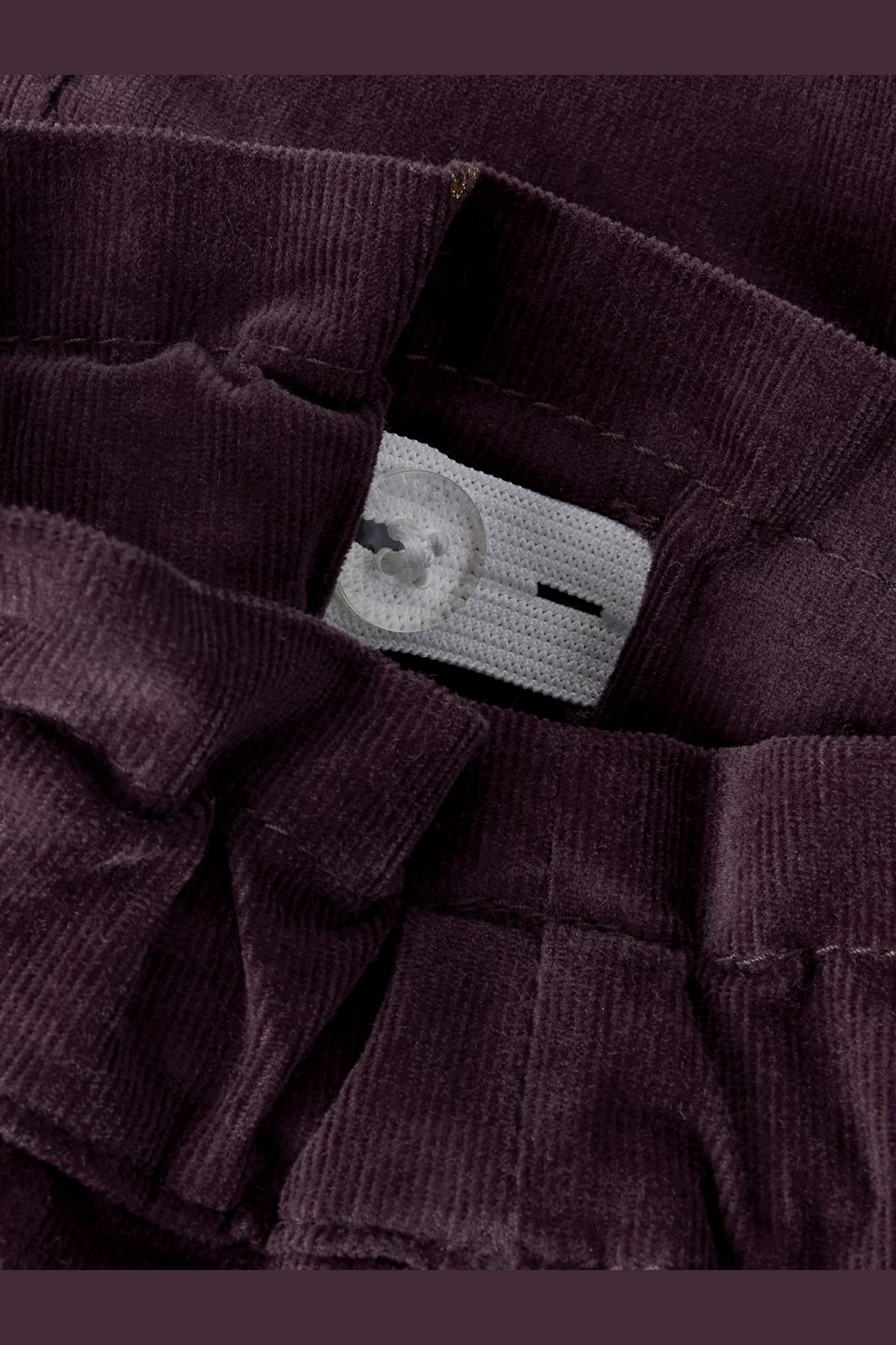 Name It - Nbfbella  Cord Pant 4510-Yt - 5117493 Catawba Grape Glitter Bows