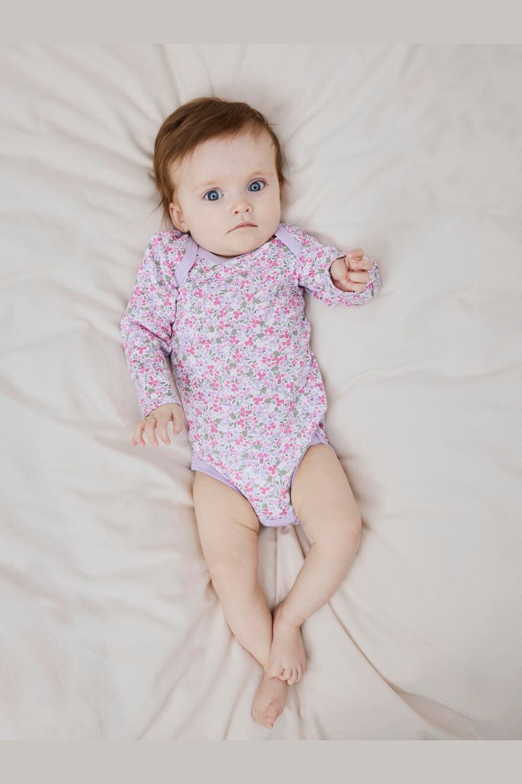 Name It - Nbfbody Ls Lilac Petit Flower - 4585365 Pastel Lilac