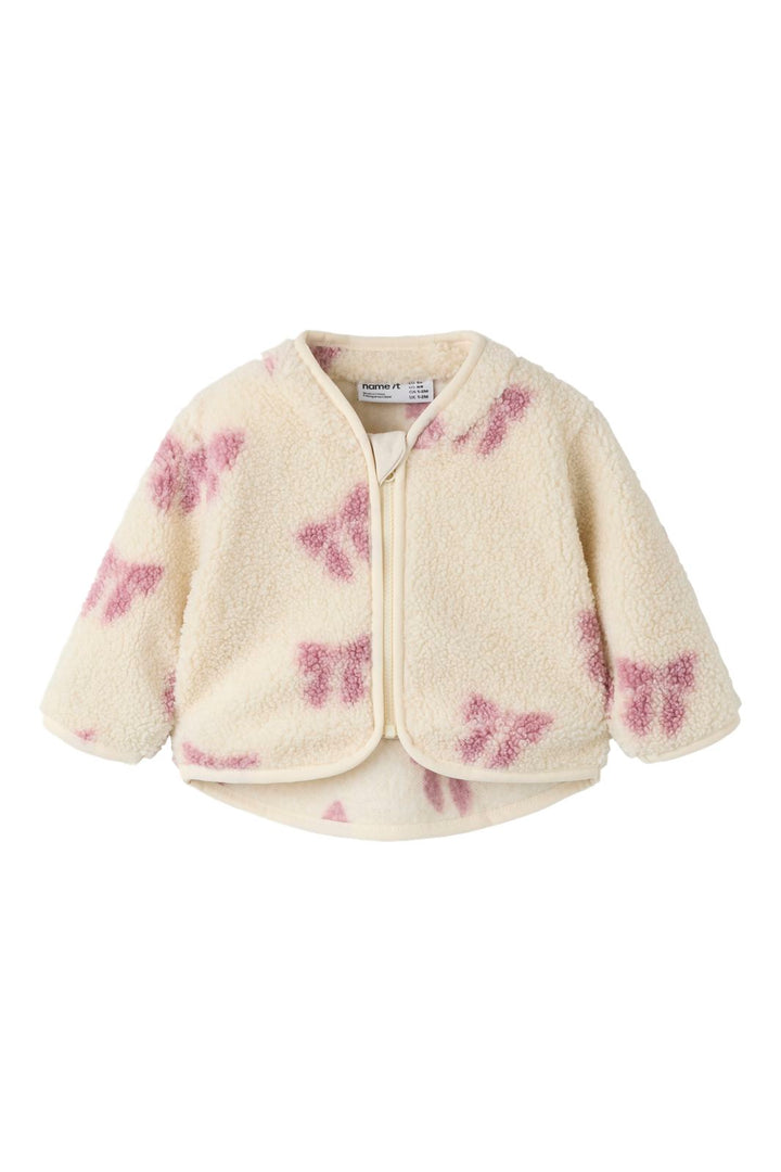 Name It - Nbfolaja Nreg Teddy Jacket - 5137195 Birch