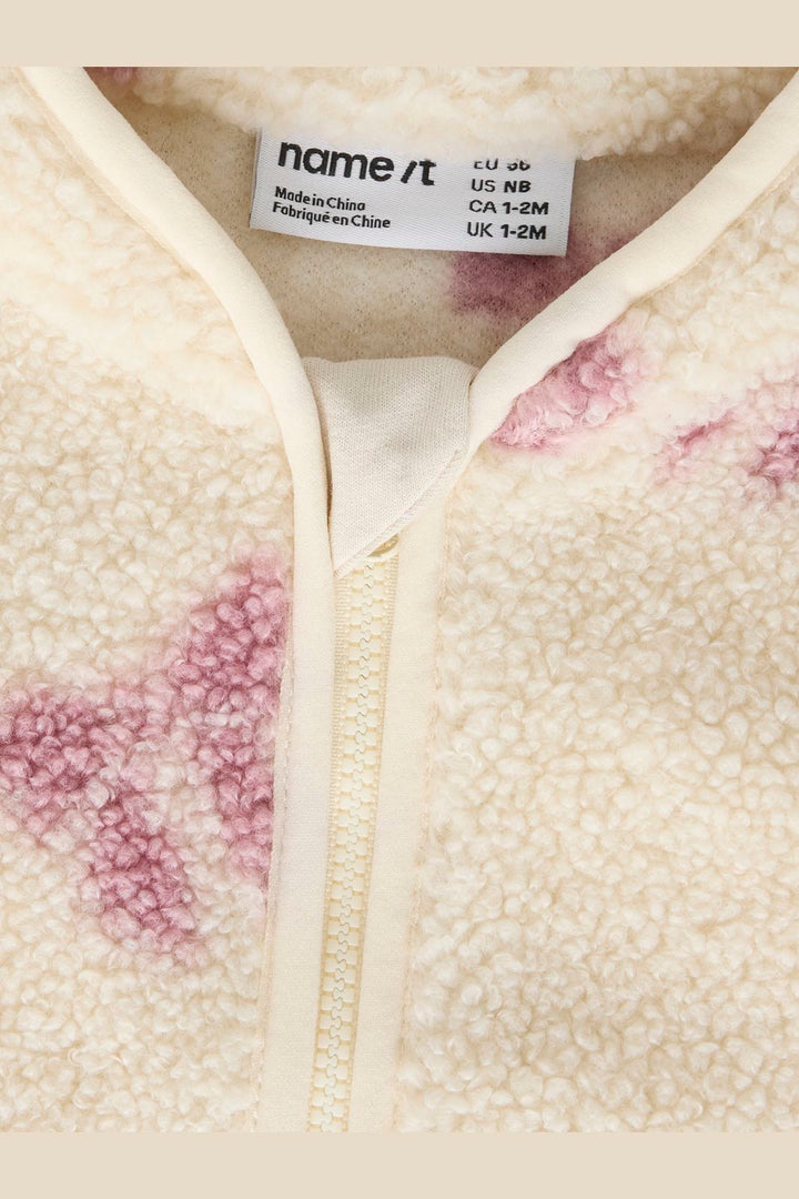 Name It - Nbfolaja Nreg Teddy Jacket - 5137195 Birch