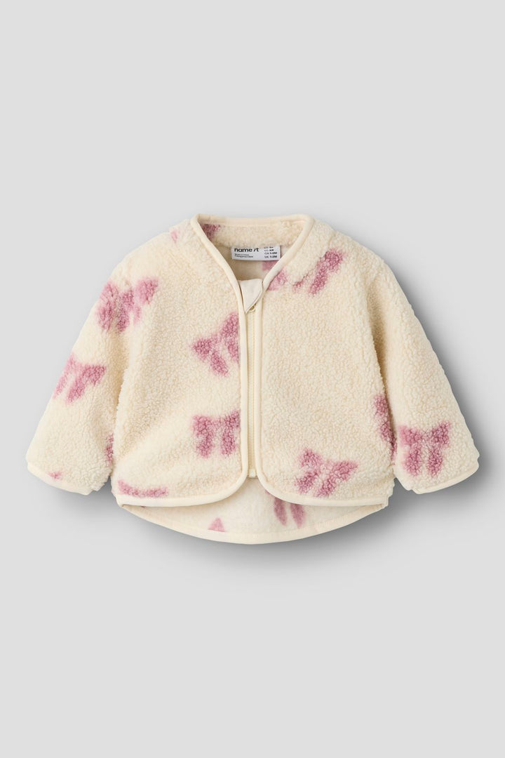 Name It - Nbfolaja Nreg Teddy Jacket - 5137195 Birch