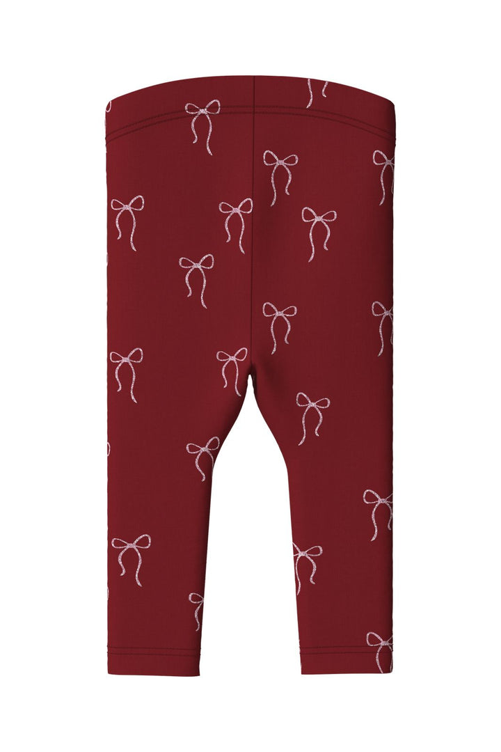 Name It - Nbfratia Legging - 5186604 Red Dahlia