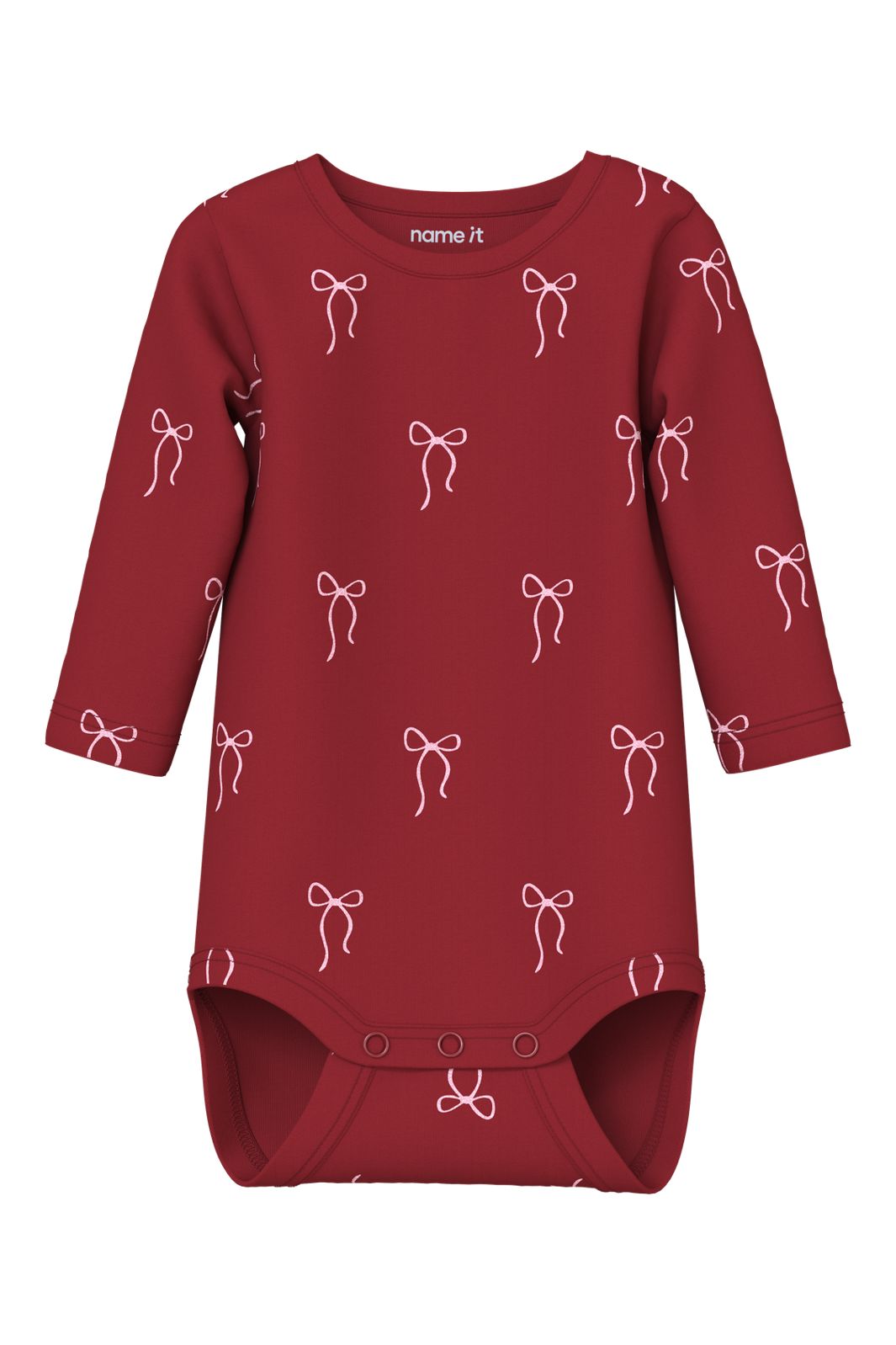 Name It - Nbfratia Ls Body Box - 5130176 Red Dahlia