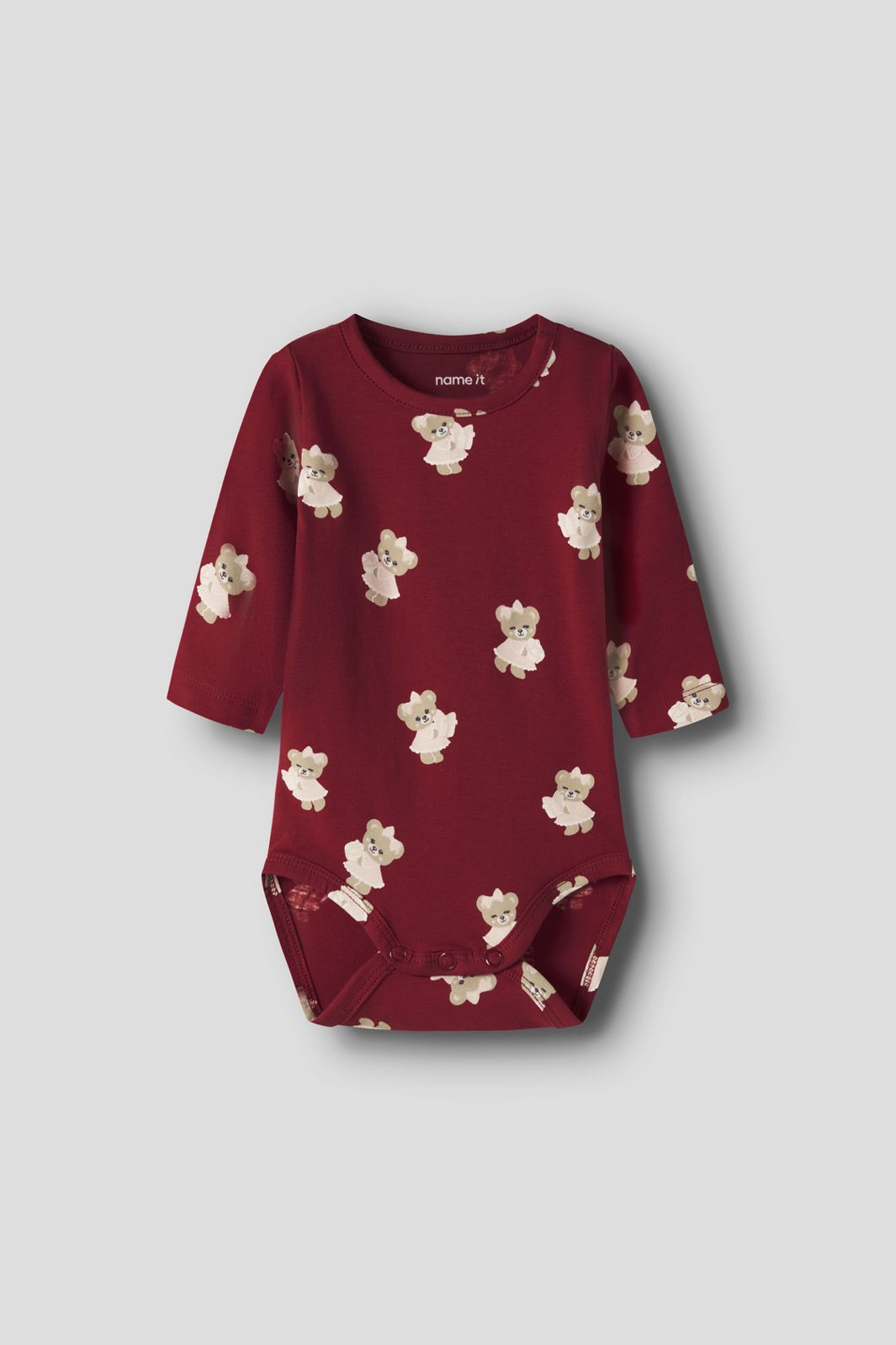 Name It - Nbfratia Ls Body Box - 5130176 Red Dahlia