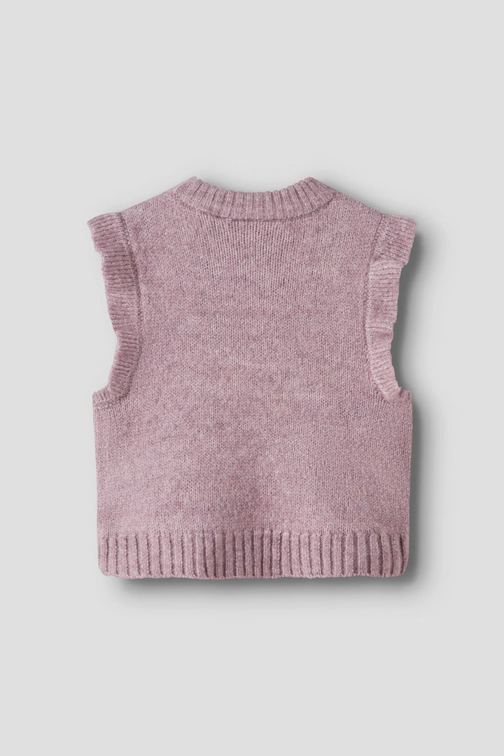 Name It - Nbfrosely Knit Slipover - 5115940 Mauve Shadows
