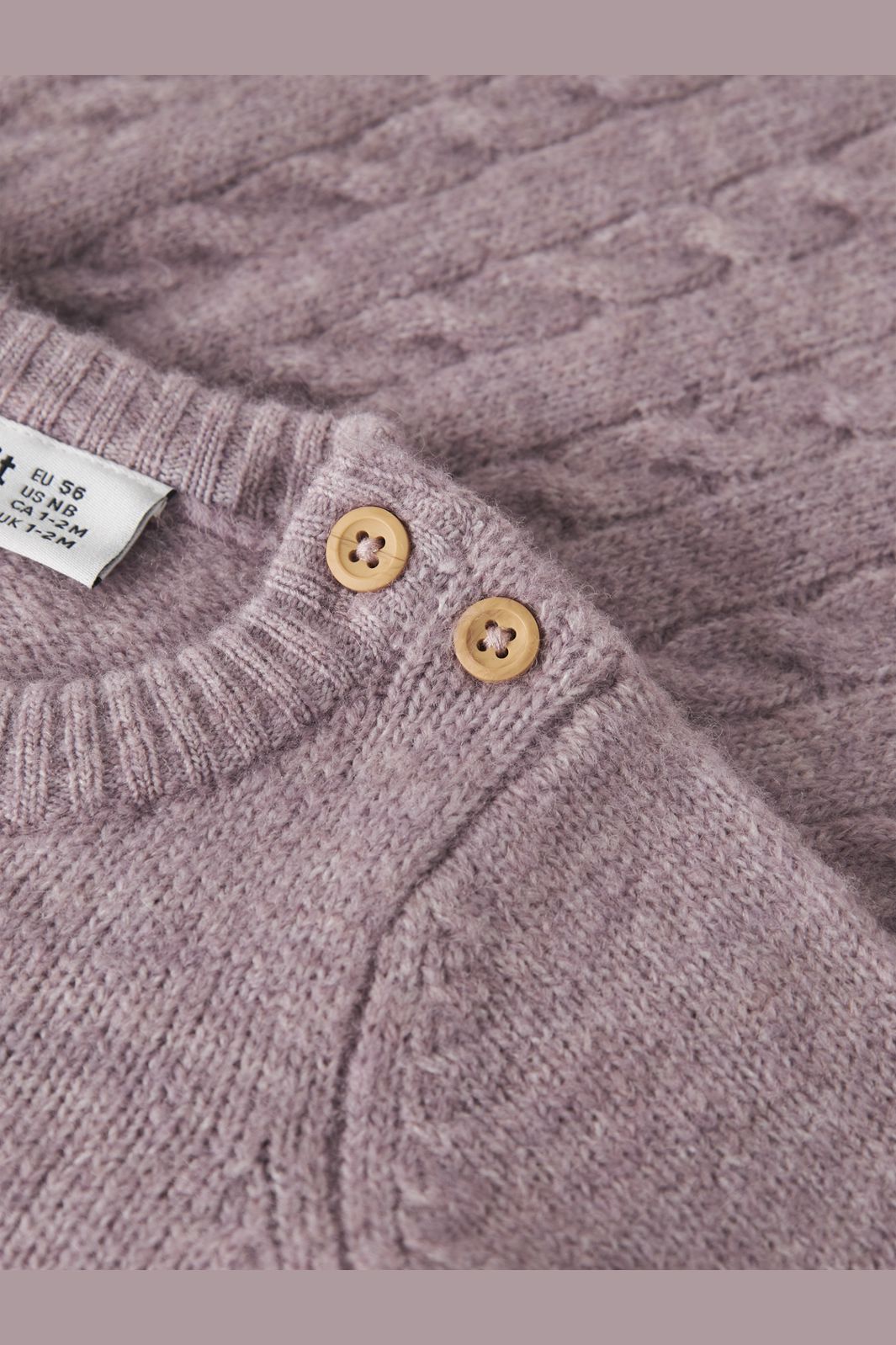 Name It - Nbfrosely Ls Knit Dress - 5115929 Mauve Shadows