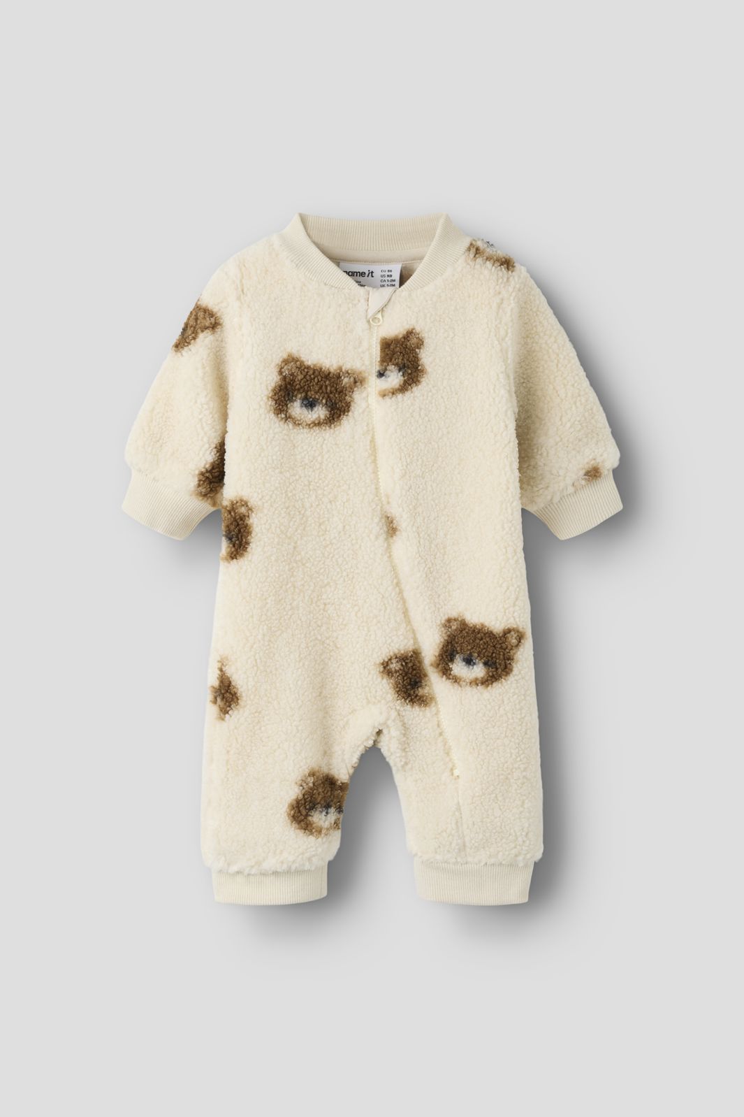 Name It - Nbmorlaj Nreg Teddy Suit - 5137246 Birch