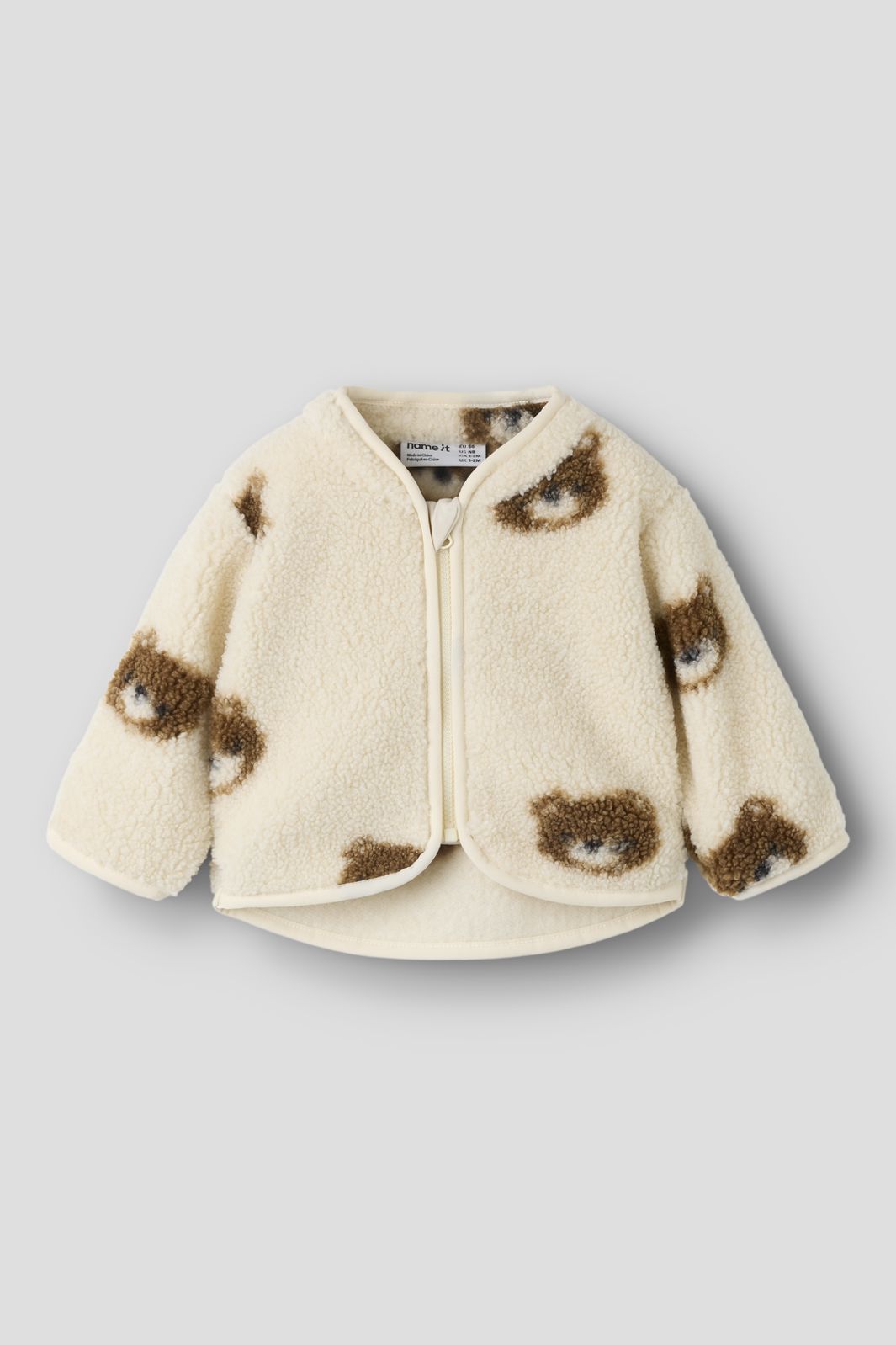 Name It - Nbmorlaj Teddy Nreg Jacket - 5137245 Birch