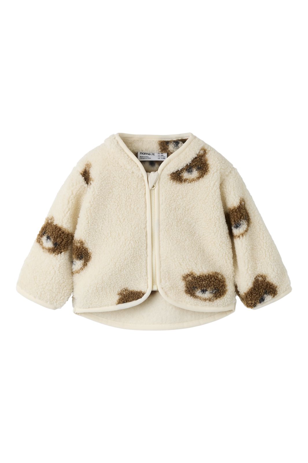 Name It - Nbmorlaj Teddy Nreg Jacket - 5137245 Birch