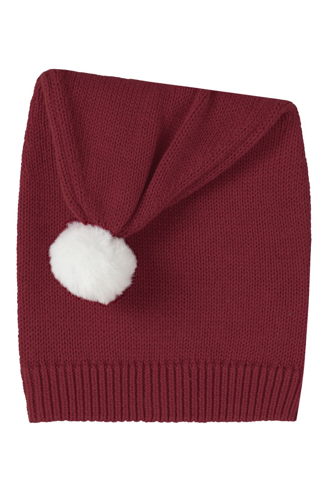 Name It - Nbnrixmas Knit Hat - 5130744 Red Dahlia