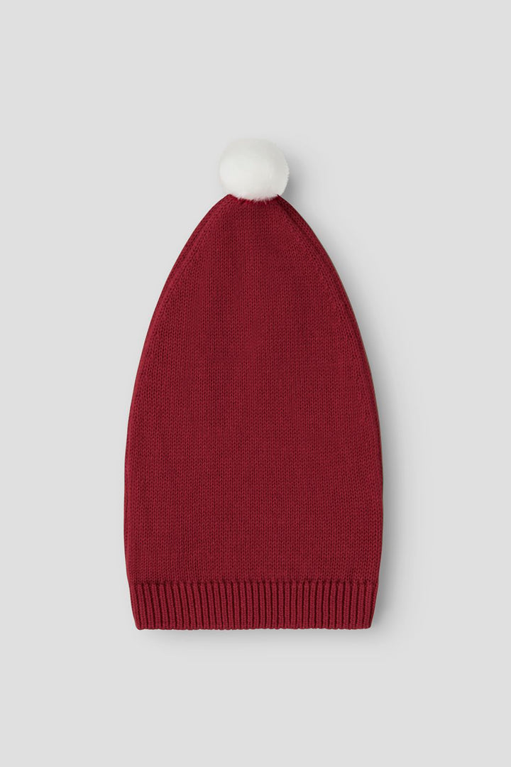 Name It - Nbnrixmas Knit Hat - 5130744 Red Dahlia