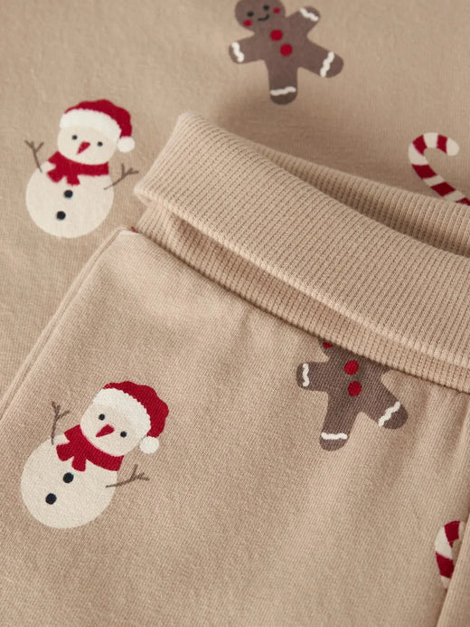 Name It - Nbnruller Sweat Pant - 5070722 Sesame Bukser 