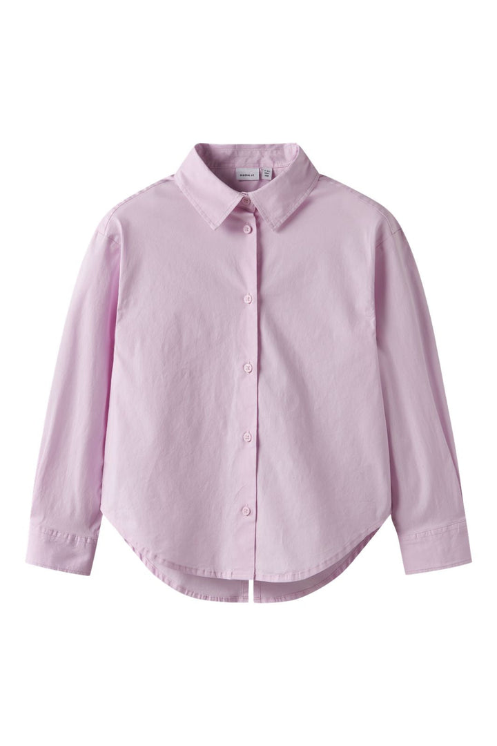 Name It - Nkfbinette Ls Rlx Shirt - 4930443 Pirouette