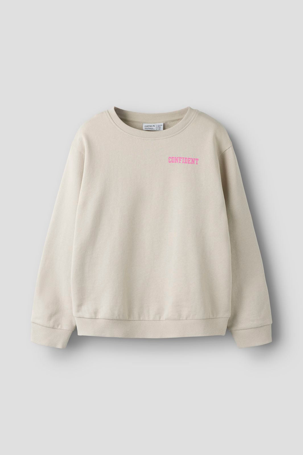 Name It - Nkfdilara Ls Nreg Swe - 5098592 Chateau Gray