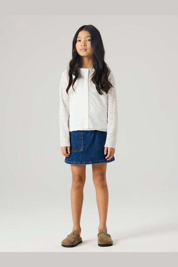 Name It - Nkfmabel Skirt 2201-Md - 5120099 Medium Blue Denim