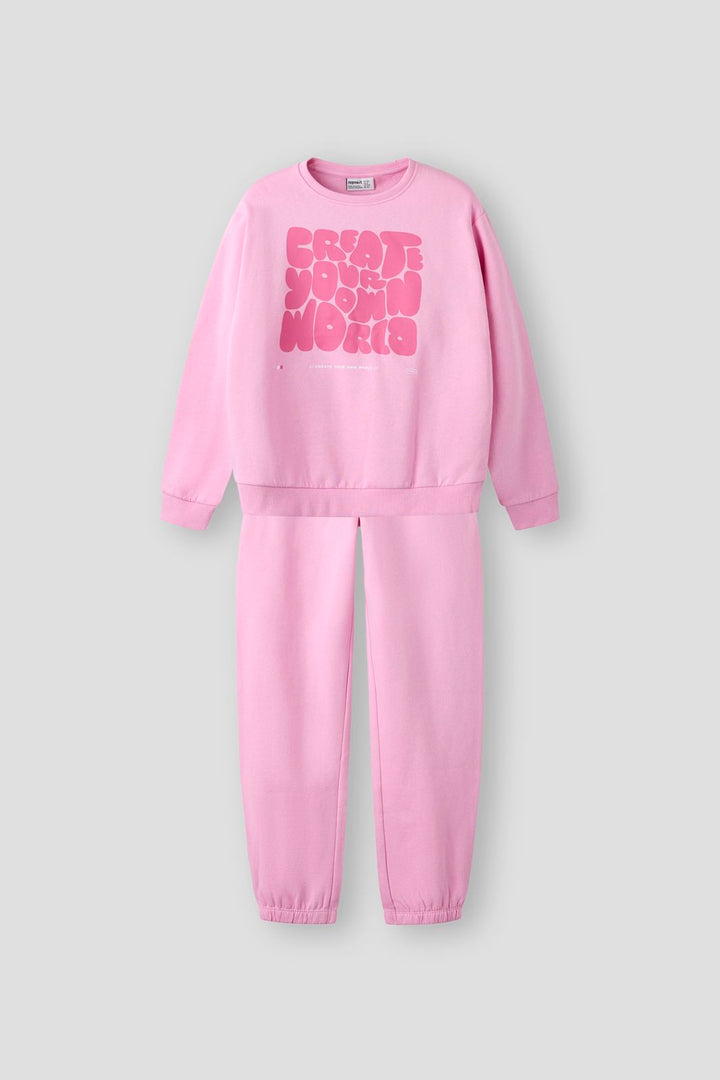 Name It - Nkfnikoline Ls Nreg Swe Set - 5178514 Bonbon