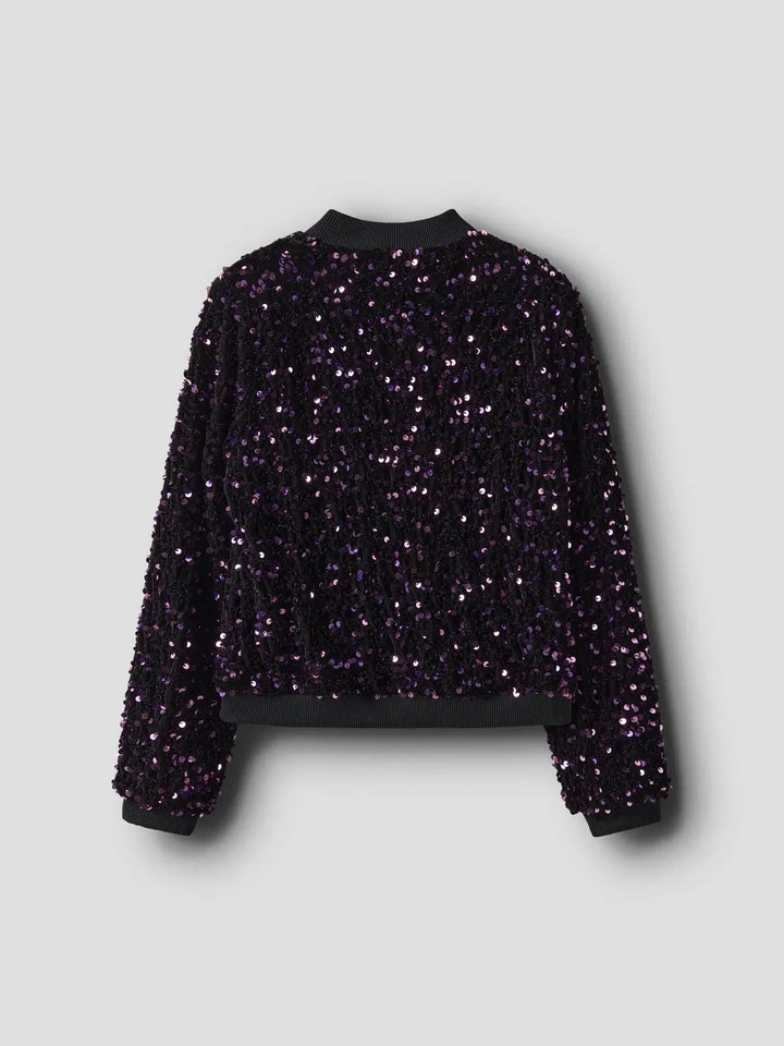Name It - Nkfrunica Ls Bomber - 4883499 Byzantium Jakker 