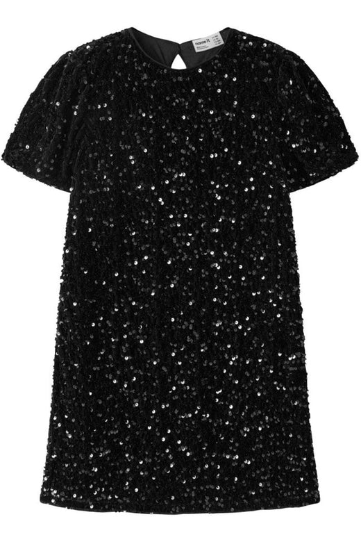 Name it - Nkfrunica Ss Tunic - Black Kjoler 