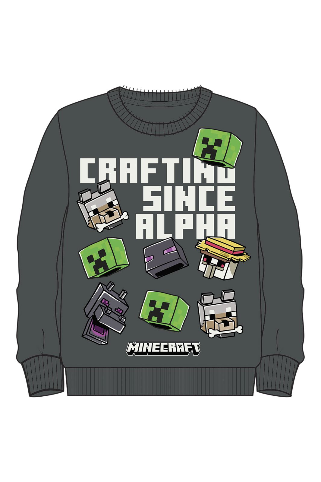 Name It - Nkmjet Minecraft Nreg Sweat Bfu - 5009540 Urban Chic