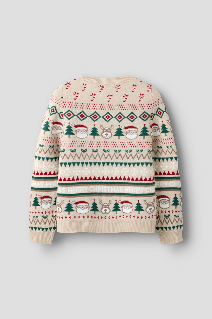 Name It - Nknralkos Ls Knit - 5161629 Peyote