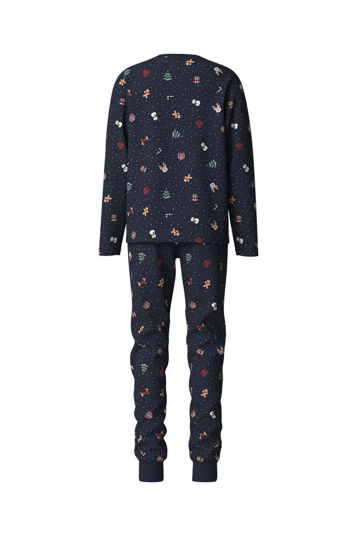 Name It - Nknvismas Ls Nightset - 5124789 Navy Blazer Christmas