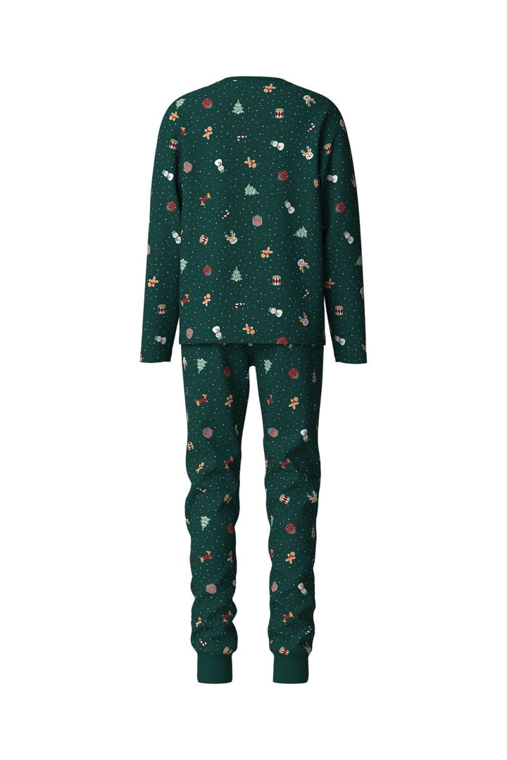 Name It - Nknvismas Ls Nightset - 5129026 Botanical Garden Christmas