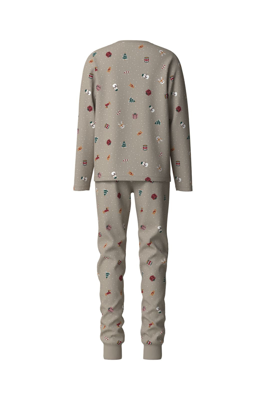 Name It - Nknvismas Ls Nightset - 5160640 Pure Cashmere Christmas
