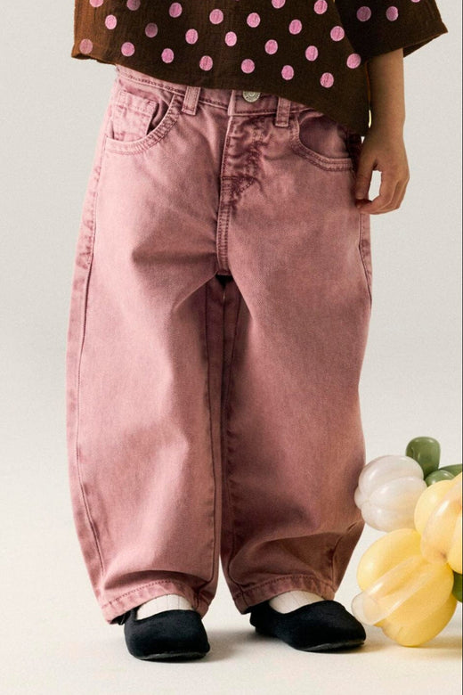 Name It - Nmfbella Barrel Jeans 4689-Be Lnoos - 5082363 Wild Ginger