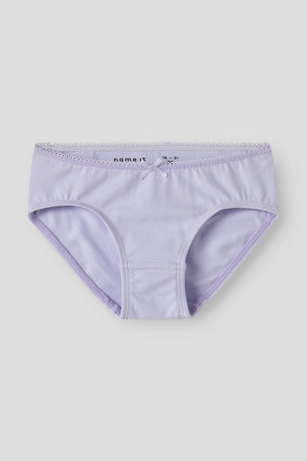 Name It - Nmfbriefs Ballarina - 4871353 Pearl W/ Peony + Purple Heather Underbukser 