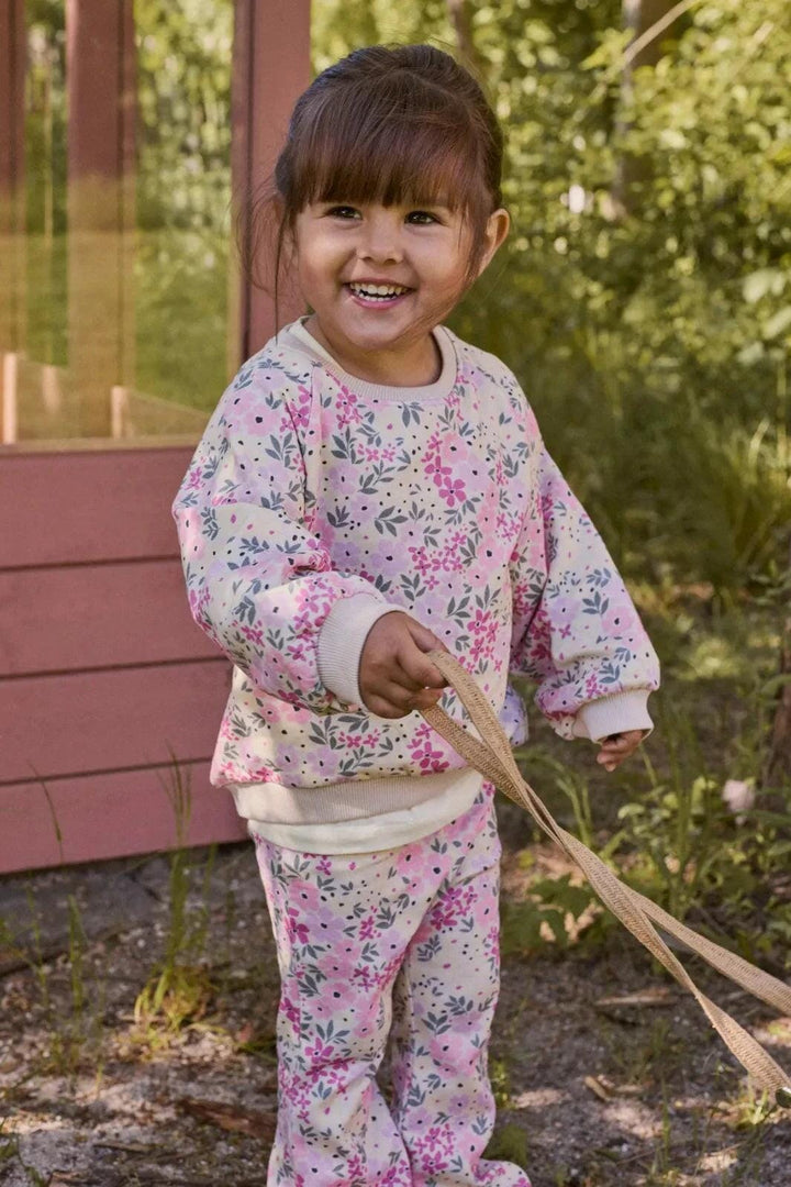 Name It - Nmfdartia Ls Nreg Sweat - 4956474 Peyote Melange Sweatshirts 