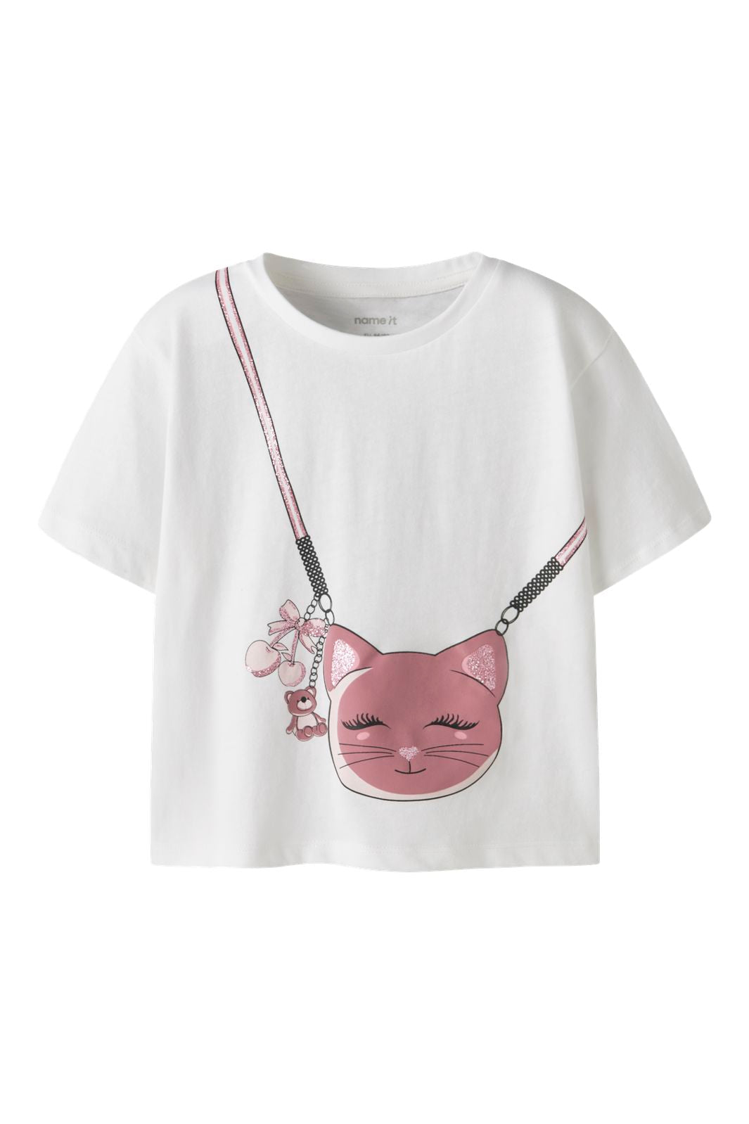 Name It - Nmffera Ss Nreg Top Box - 5042860 Bright White