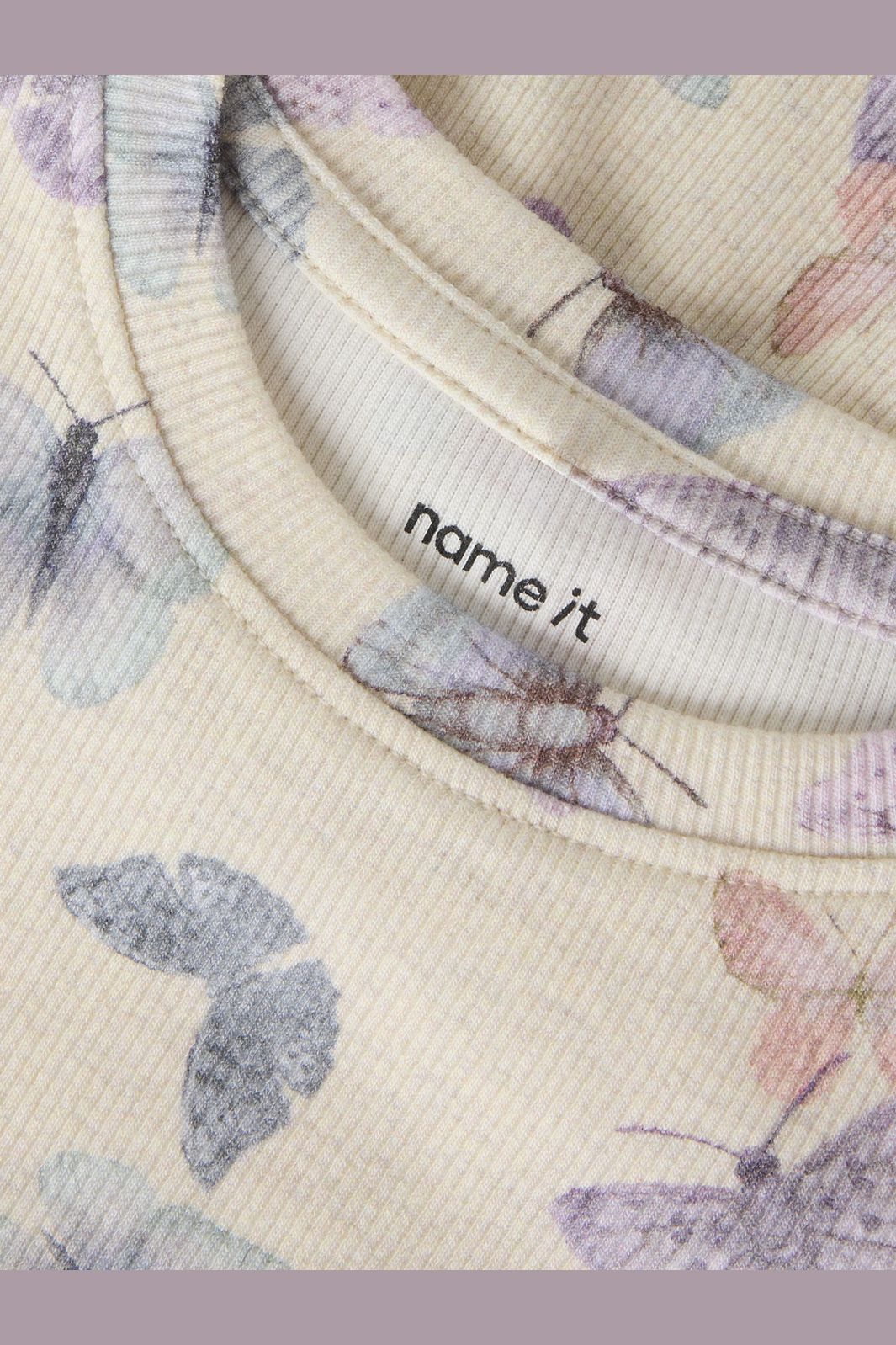 Name It - Nmffilua Ss Top - 5109193 Peyote Melange