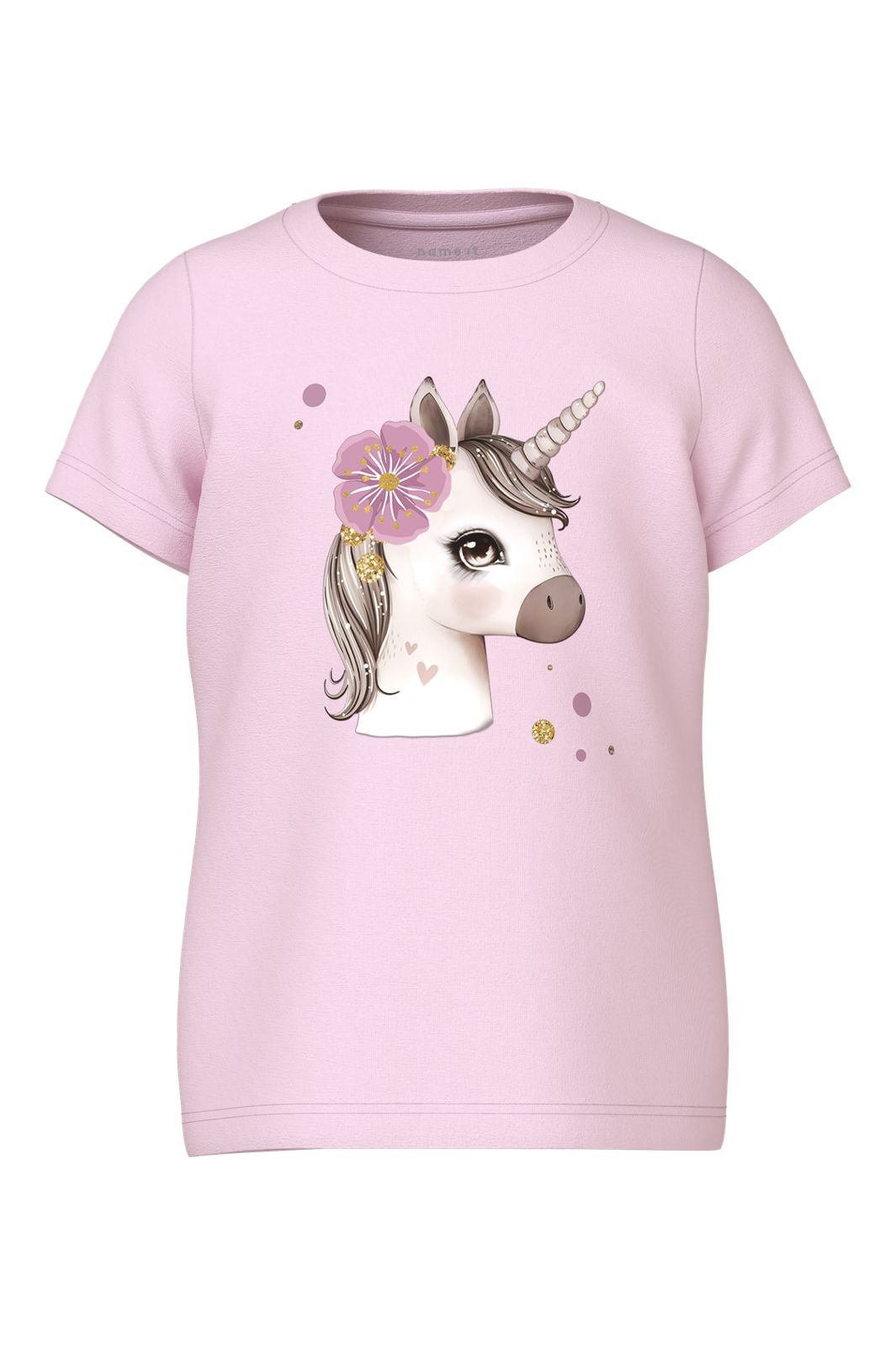 Name It - Nmfjalisara Ss Top - 5081051 Cradle Pink