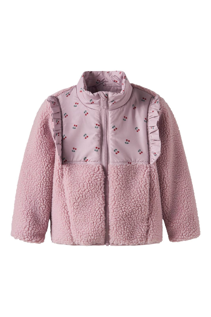 Name It - Nmfminna Teddy Jacket - 4893234 Keepsake Lilac