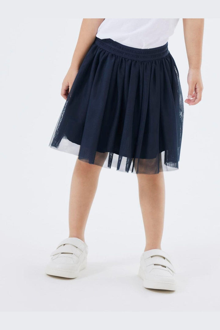 Name It - Nmfnutulle Skirt - 4087592 Dark Sapphire